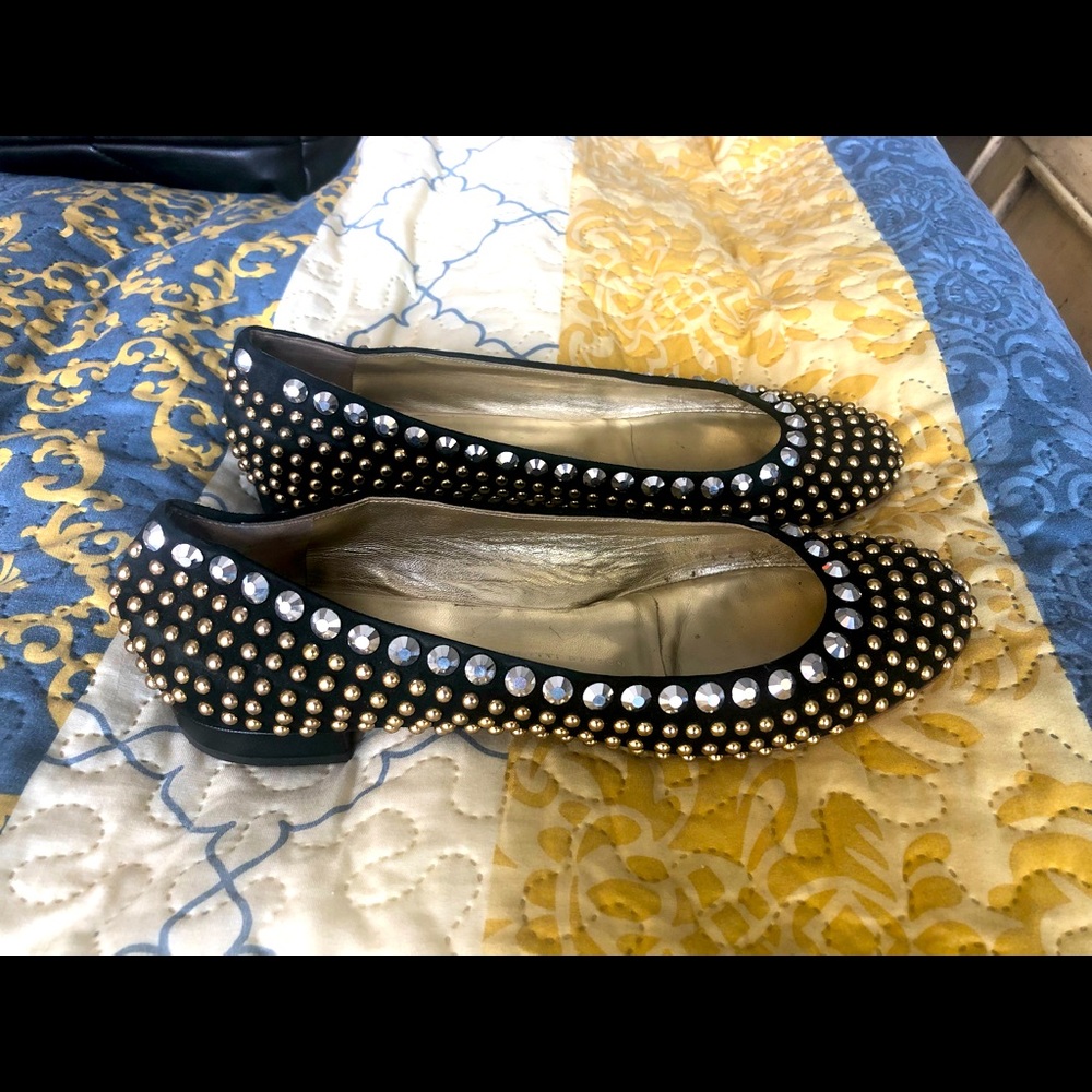 Giuseppe Zanotti Studded Flats